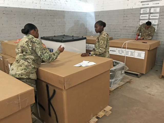 1st CAB Soldiers Run Eastern European Logistics Hub