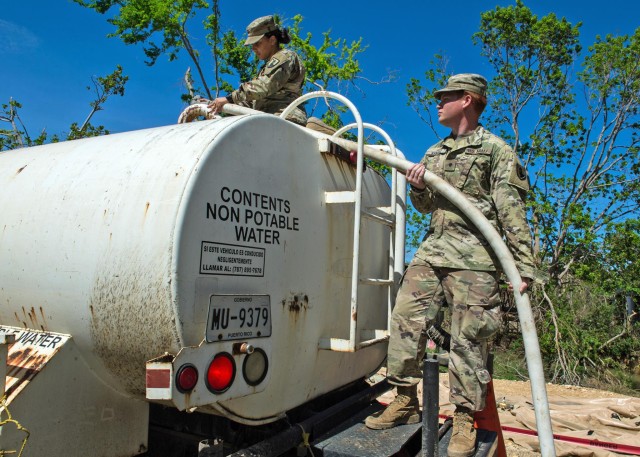 Puerto Rico, Virgin Islands Guard units prepare for storm