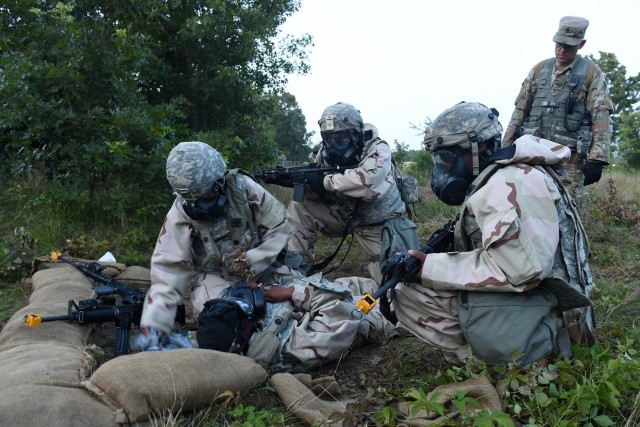 Exercise prepares Reserve units to be self-sustaining in tactical objectives