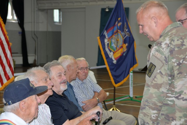 N.Y. National Guard Leader recognizes small town New York veterans