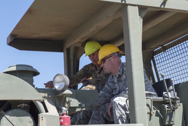 Idaho Guard builds road for the Shoshone-Paiute Tribe