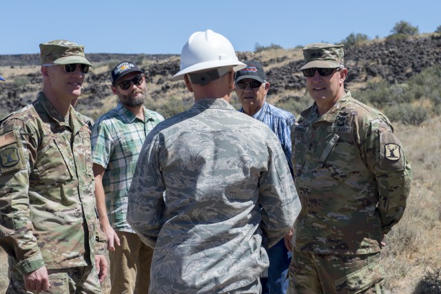 Idaho Guard builds new road for the Shoshone-Paiute Tribe