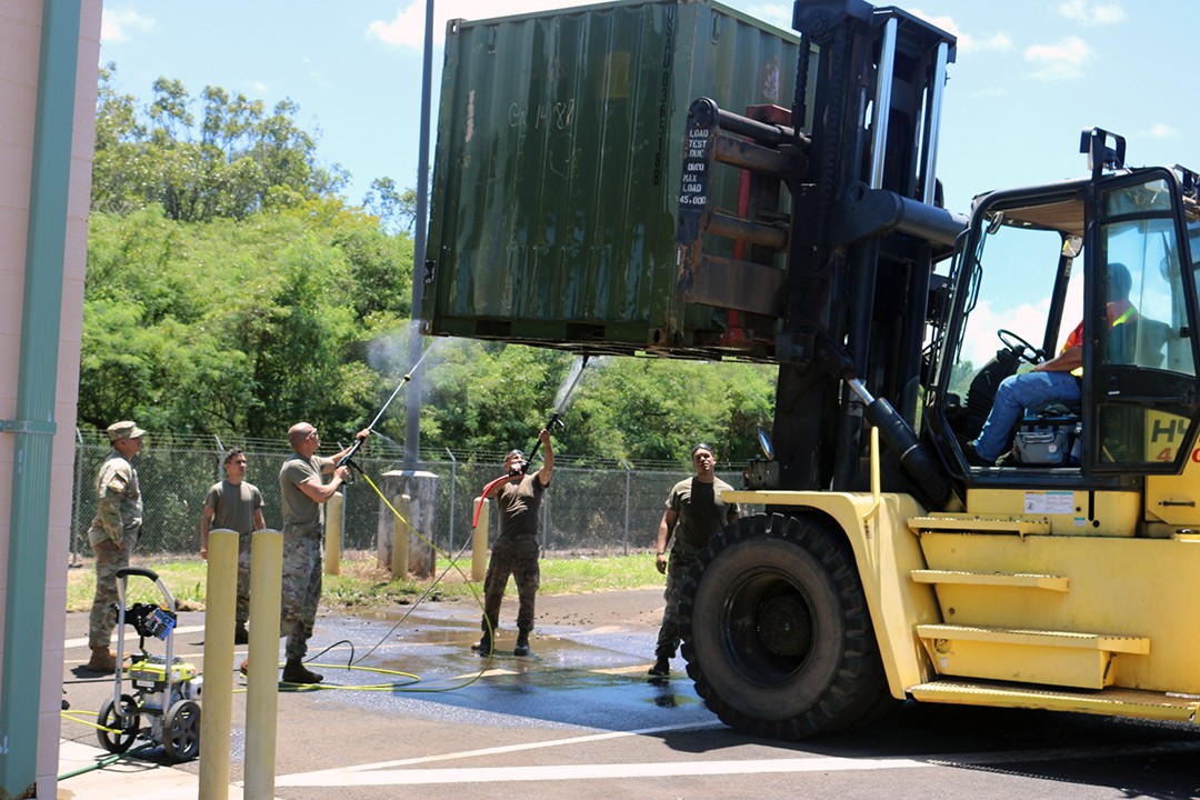 599th Trans. Bde., TFI partners come together for JRTC move