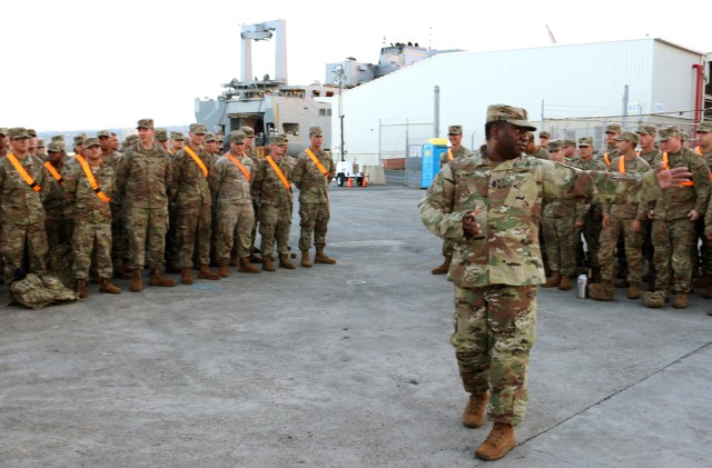 599th Trans. Bde., TFI partners come together for JRTC move