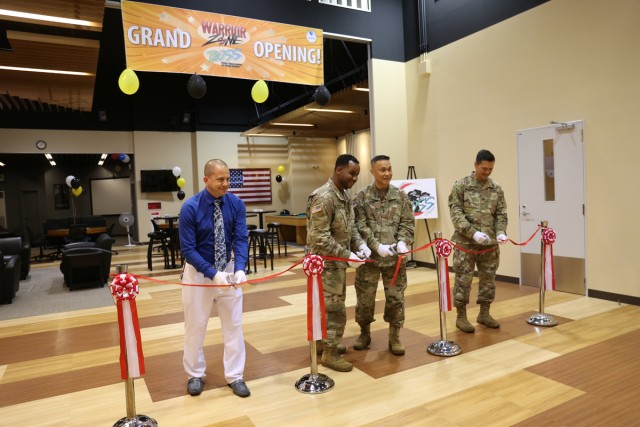 Camp Zama's new 'Warrior Zone' provides recreation for single Soldiers