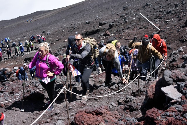 Camp Zama FMWR offers tours to climb Mount Fuji, Japan's tallest peak