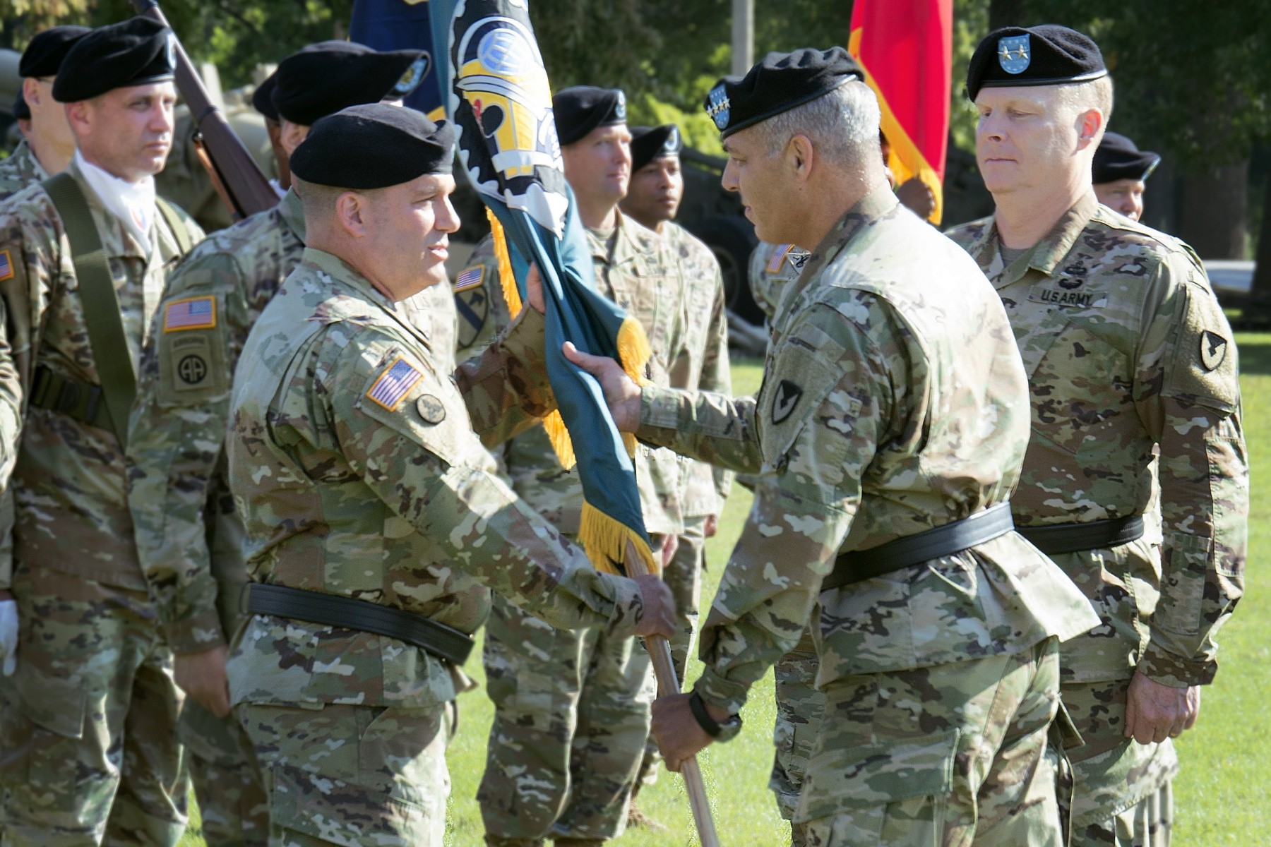 Change Of Command Ceremony Marks Change In Leadership, Highlights ...