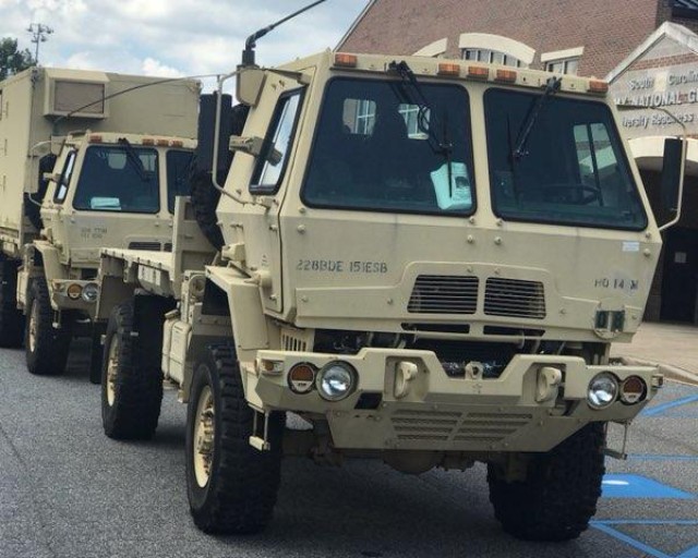 South Carolina National Guard prepares for Hurricane Dorian