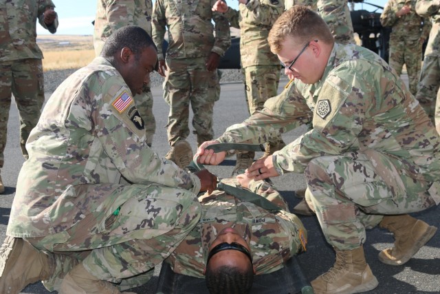 A steep change: Illinois Guardsmen face new terrain at Rising Thunder