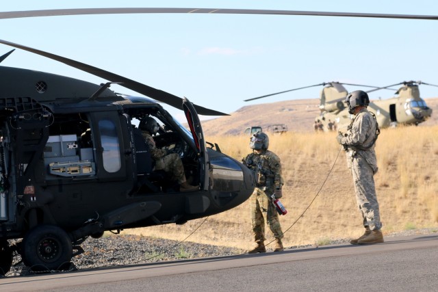 A steep change: Illinois Guardsmen face new terrain at Rising Thunder
