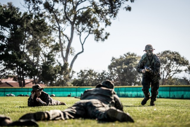 Every Marine a rifleman at the Presidio of Monterey