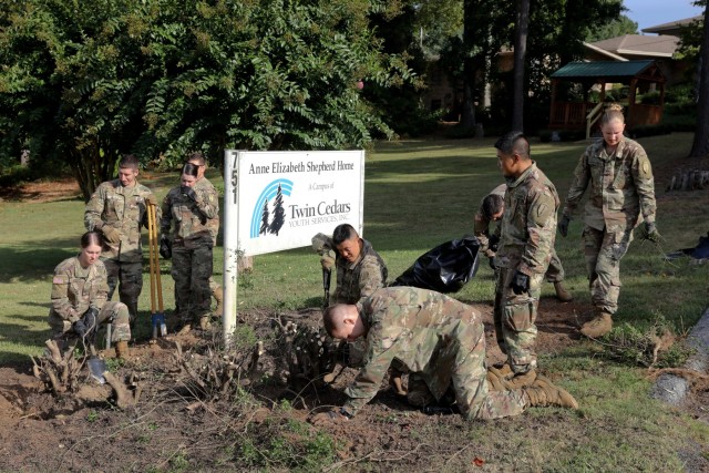 OCS Class 503-19 Community project at the AESH