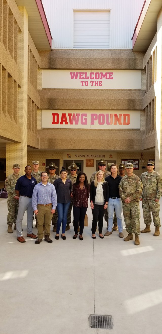 Congressional staff members experience Basic Combat Training at Fort