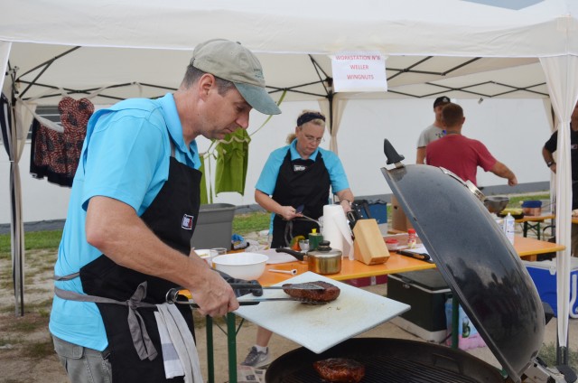 Barbecue contest warms Italian and US friendship