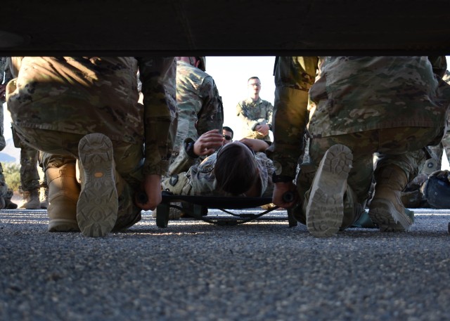 National Guard combat medics maintain skills, techniques