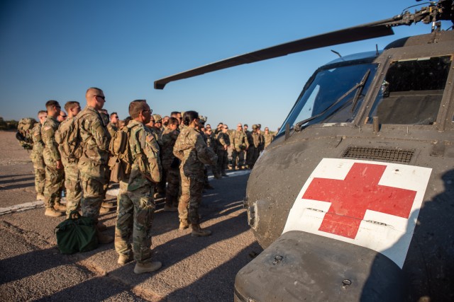 National Guard combat medics maintain skills, techniques
