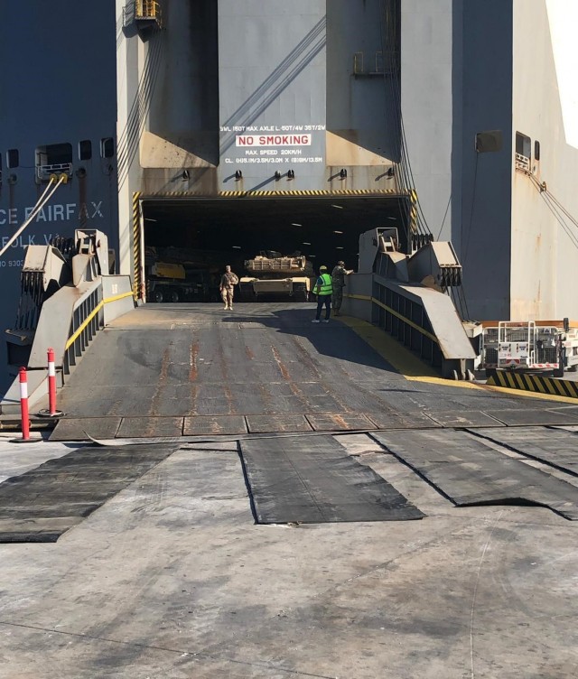 1st TSC and the 858th MCT Keep Things Moving During Eager Lion