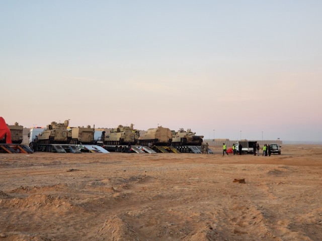 1st TSC and the 858th MCT Keep Things Moving During Eager Lion