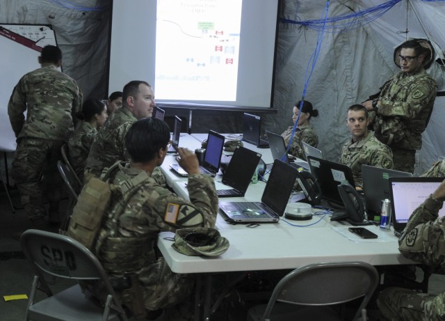 Army Guard conduct training at historic Camp Roberts