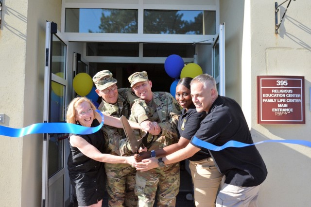 USAG Italy Spiritual Life Center Ribbon Cutting