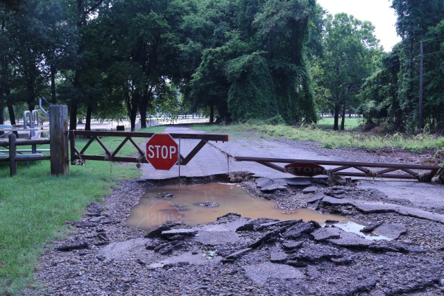 Some parks remain closed becasue of flooding