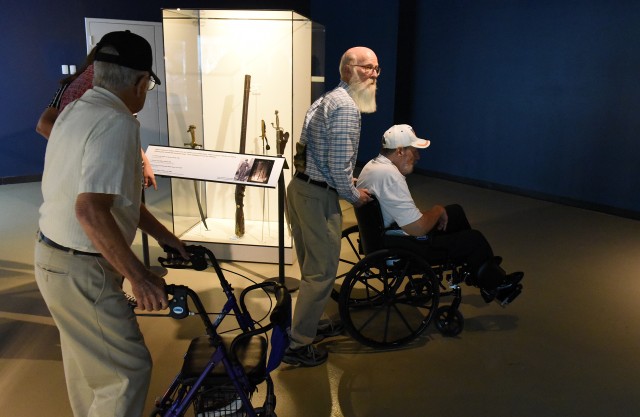 Six veterans from nearby Louisville visit Fort Knox leaders, Patton museum