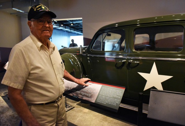 Six veterans from nearby Louisville visit Fort Knox leaders, Patton museum