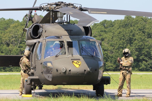 Fort Rucker lends helping hand to unit deployed on hurricane relief mission