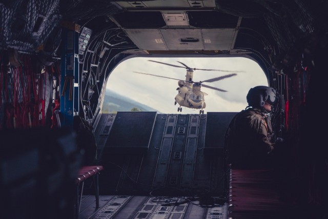 1CAB Air Crews Hone Gunnery Skills