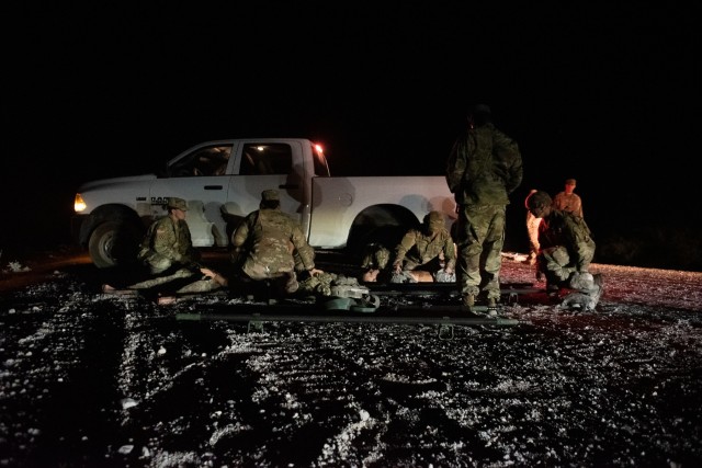 Mass casualty exercise prepares combat medics from multiple units