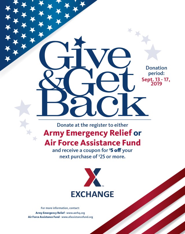 Military shoppers can support Army, Air Force relief programs at Exchanges
