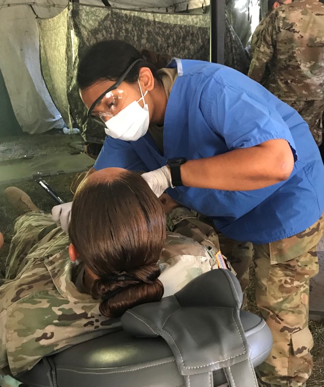 Army dentists hone field craft, promote readiness