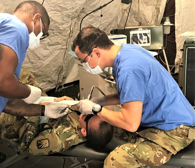Army dentists promote readiness and field craft