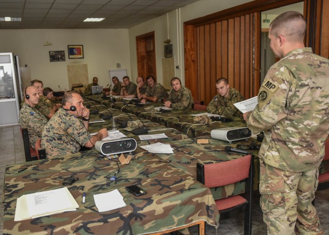 Maryland Guard, Bosnia-Herzegovina police trade techniques