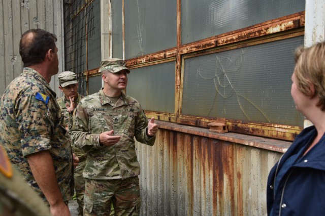 Maryland Guard, Bosnia-Herzegovina police trade techniques