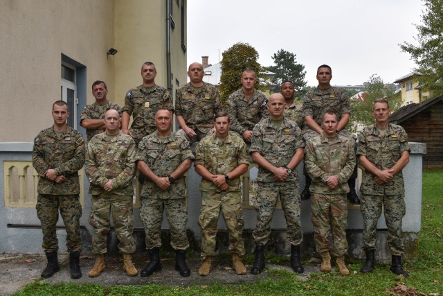 Maryland Guard, Bosnia-Herzegovina police trade techniques