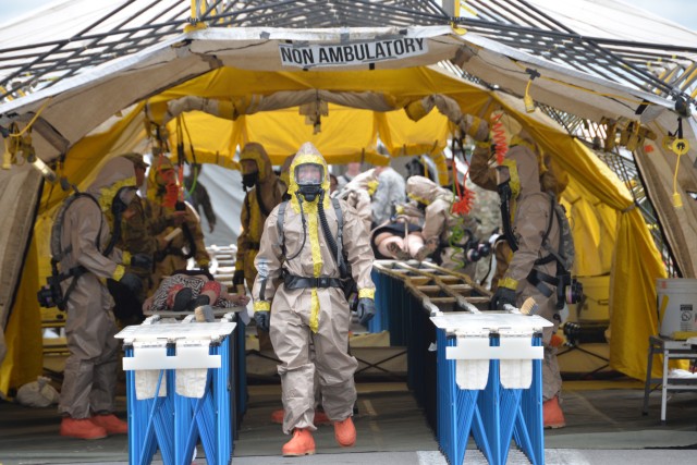 National Guard practices homeland disaster response