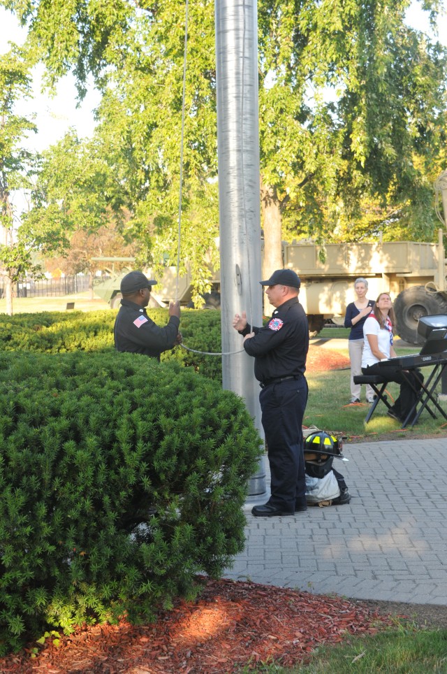 Detroit Arsenal Observes Patriot Day