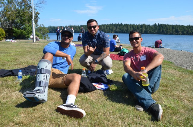 Airmen soak up the sun