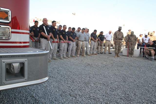Camp Arifjan, ARCENT Commemorate 9/11