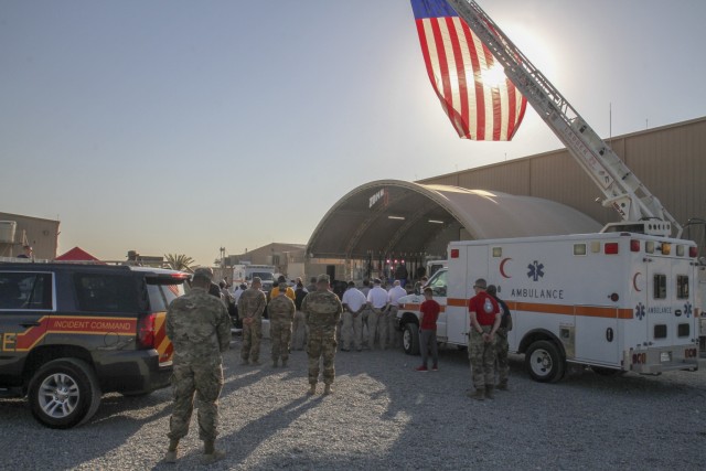 Camp Arifjan, ARCENT Commemorate 9/11