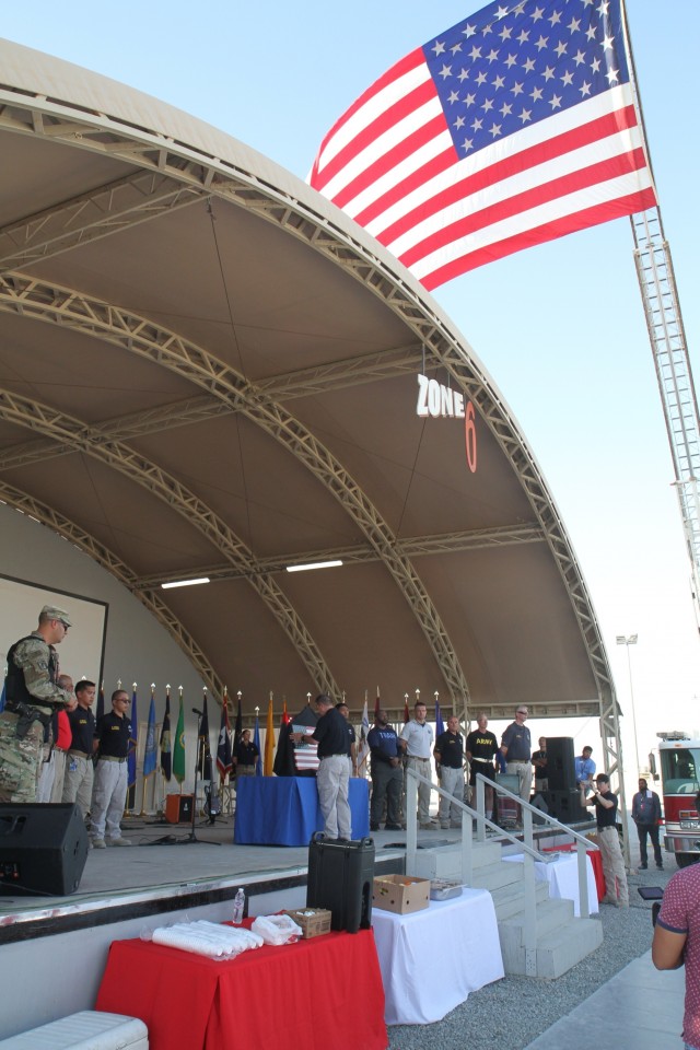 Camp Arifjan, ARCENT Commemorate 9/11