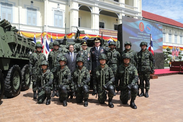 Royal Thai Army first to receive Strykers