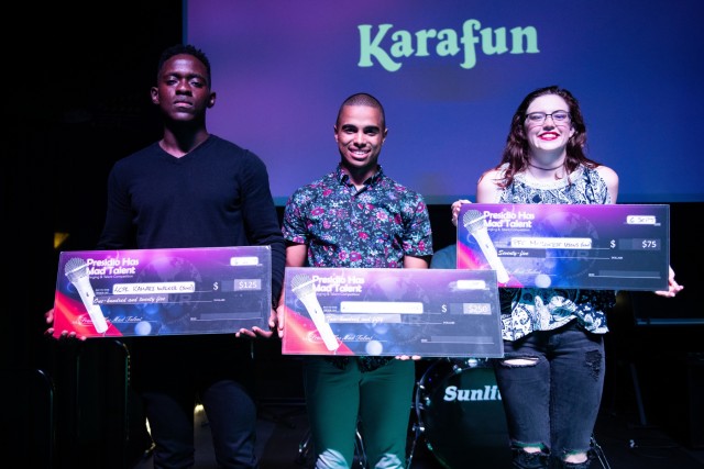 Marine wins talent competition with high-flying dance routine