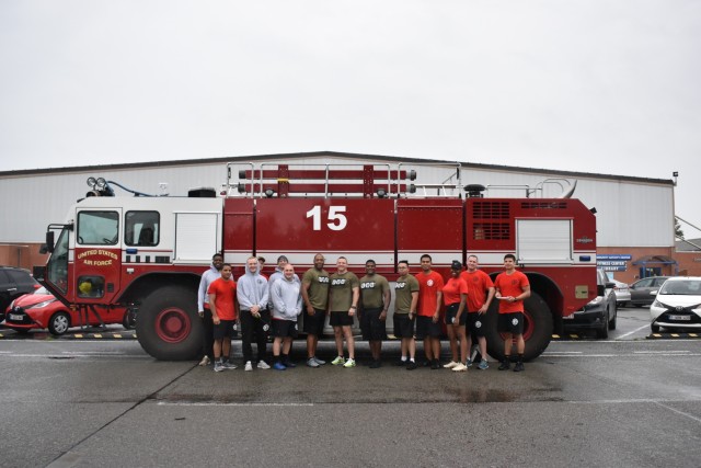 Patriot Day 3K at Chi&egrave;vres Air Base