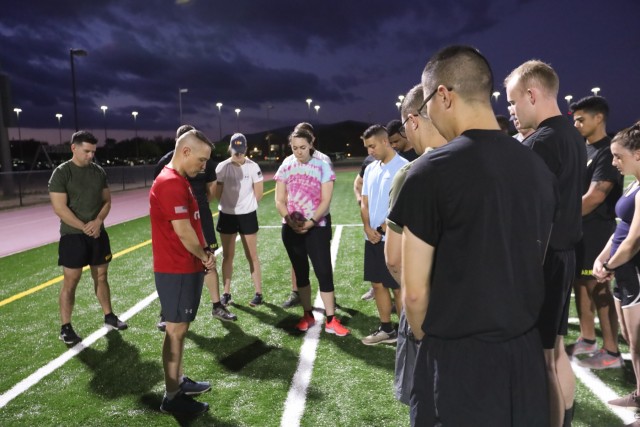 TF Patriot Soldiers conduct 9/11 memorial PRT session