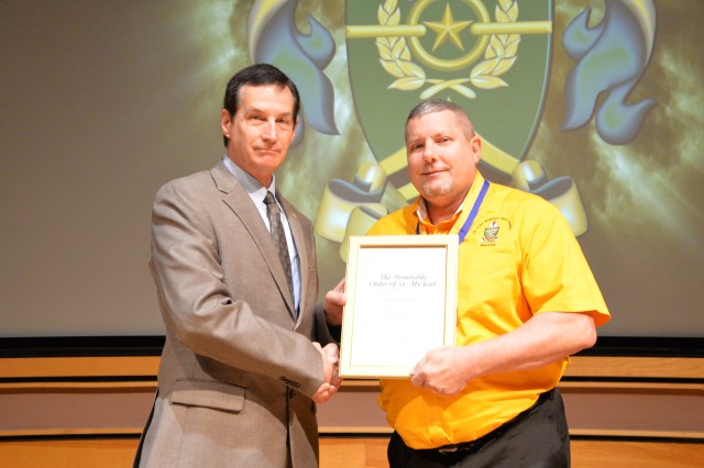 Houck receives the Order of Saint Michael, Sept. 6