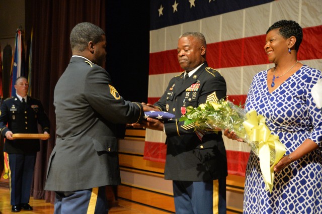 Command Sgt. Maj. Carl Dwyer retires after 31 years