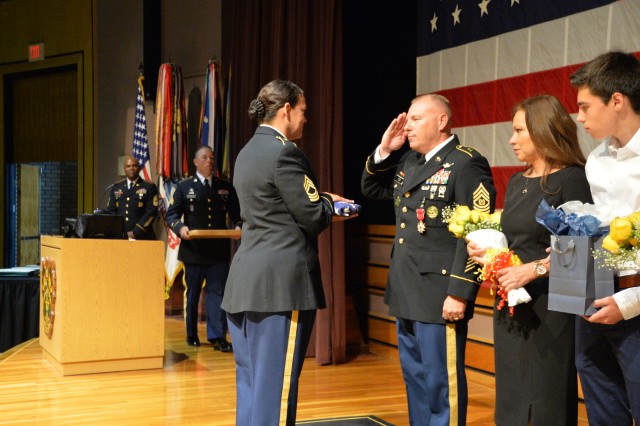 Command Sgt. Maj. Timothy Todd retires after 31 years