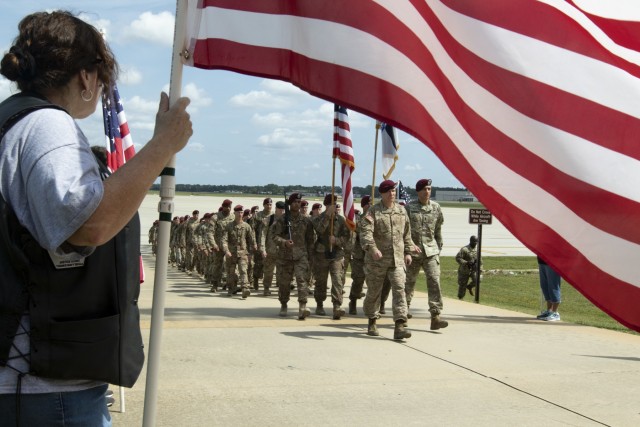 XVIII Airborne Corps returns to North Carolina from year-long Middle East deployment